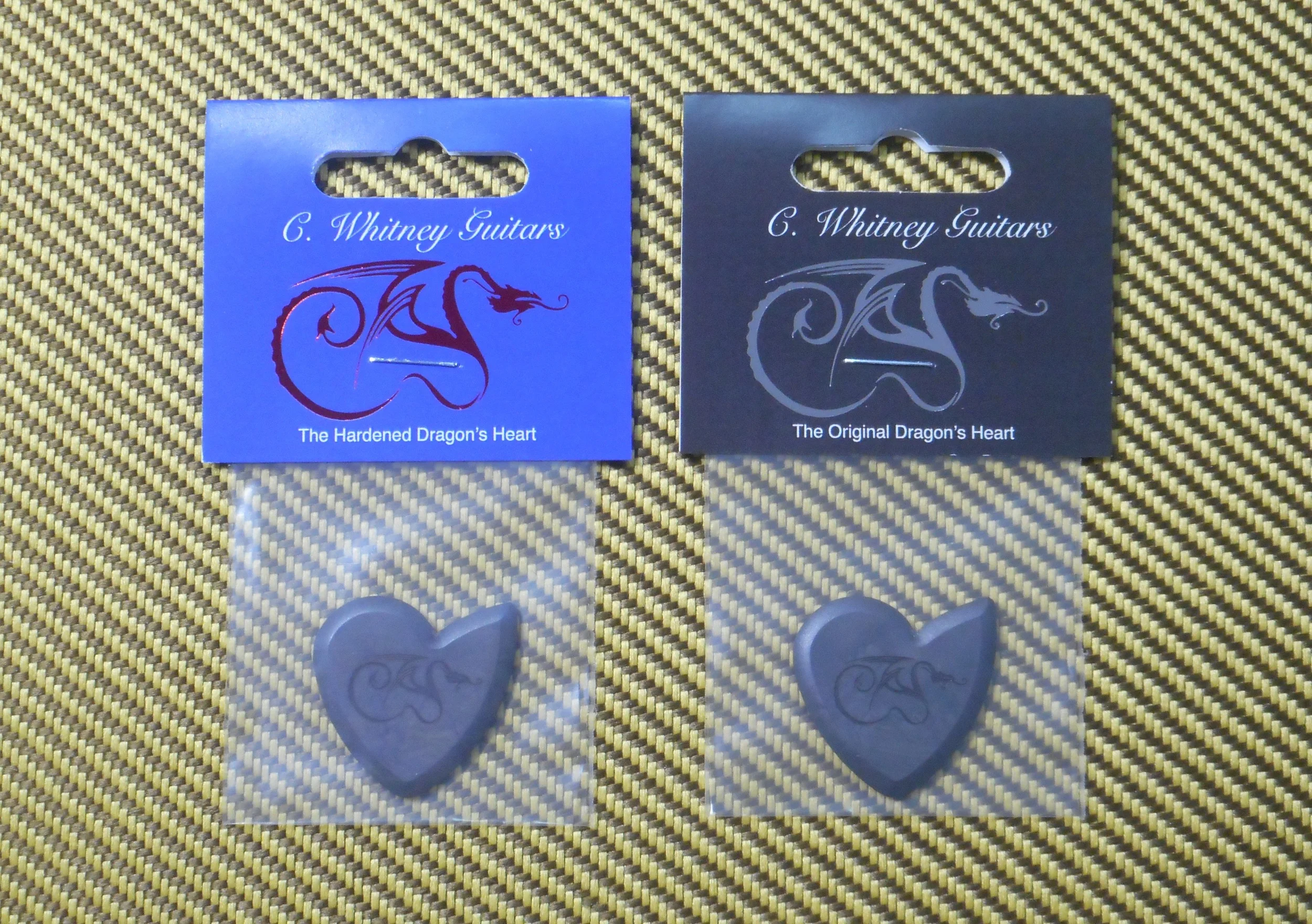 Premium Dragon's Heart Combo 2 Pack - Dragon's Heart Guitar Picks